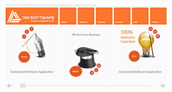 Desktop Screenshot of om-softwares.net